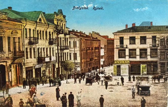 Rynek Kościuszki w Białymstoku. Tak zmieniał się centralny plac miasta od XIX wieku