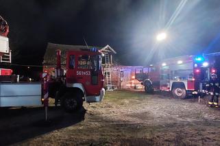 Koźminiec. Syn wyniósł matkę z płonącego domu! Ojca nie udało się uratować