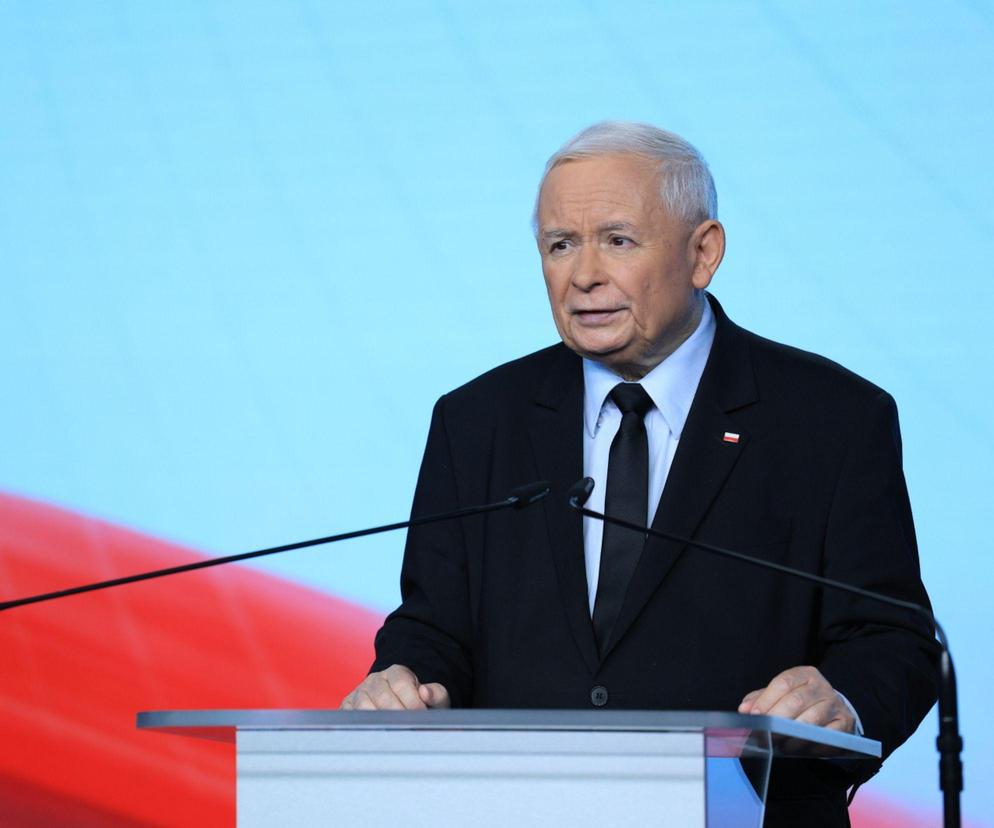 Jarosław Kaczyński zapowiada protest w Warszawie. Podał miejsce i termin