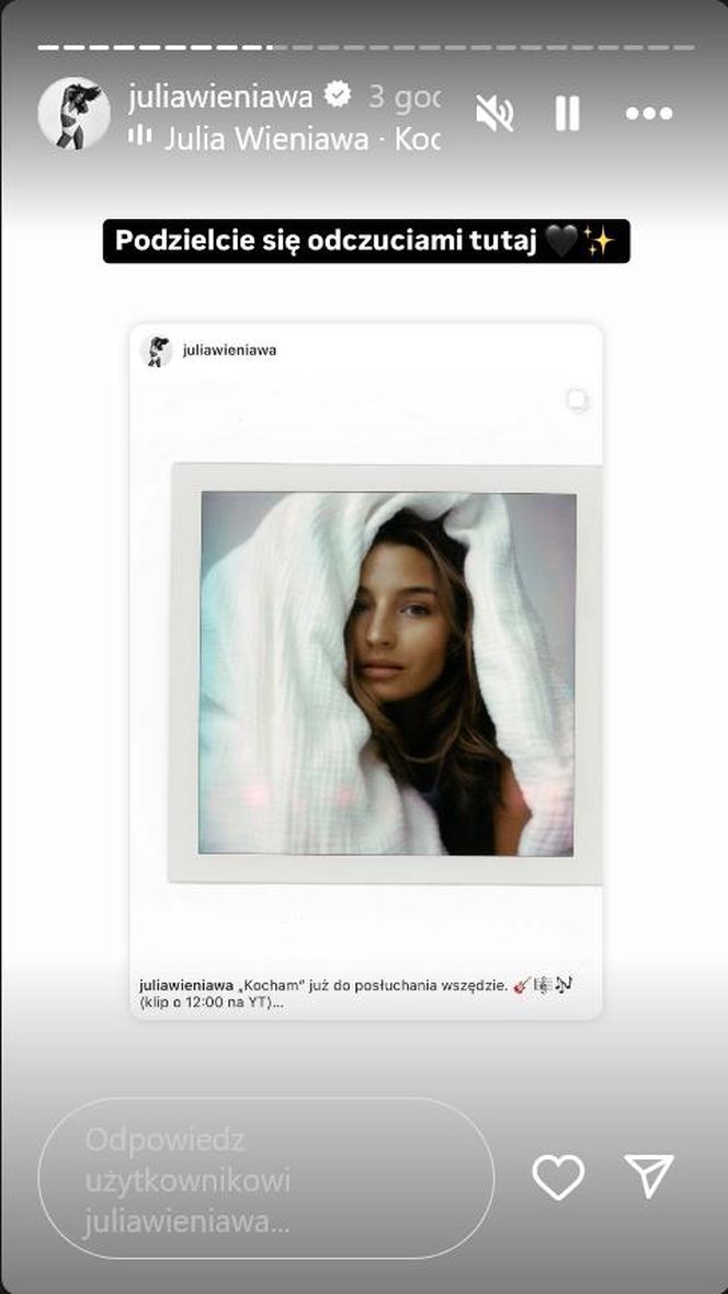 Julia Wieniawa promuje nową piosenkę w samej bieliźnie. Tylko spójrzcie na te nagrania!