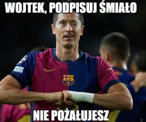 Memy: Wojciech Szczęsny oficjalnie piłkarzem Barcelony!