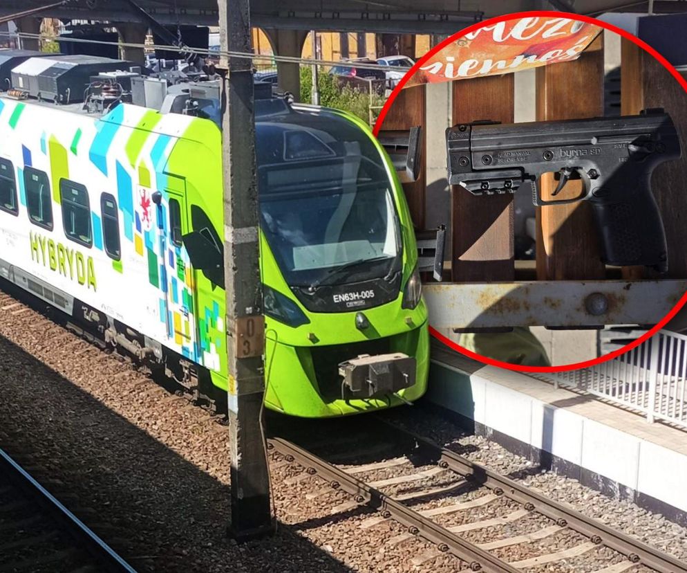 Uzbrojony Białorusin w pociągu Polregio. Funkcjonariusze zareagowali natychmiast