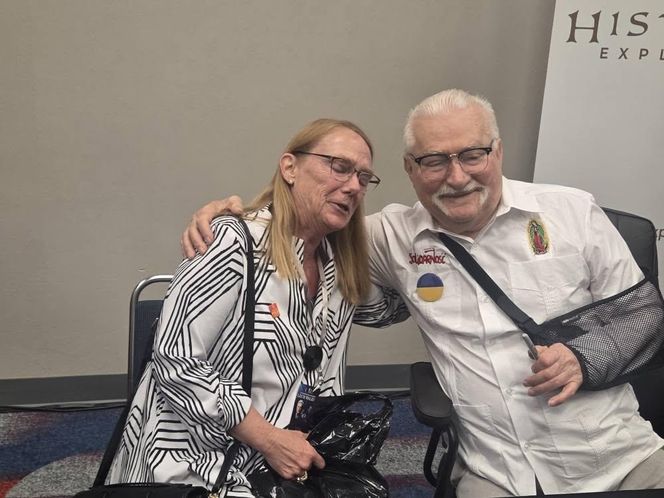 Lech Wałęsa w USA