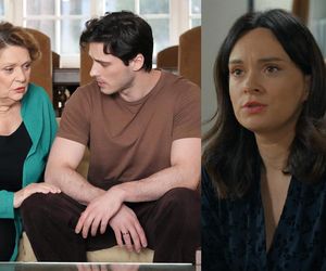 Barwy szczęścia, odc. 3201: Józefina (Elżbieta Jarosik), Cezary (Marcel Opaliński), odcinek 3187. Natalia (Maria Dejmek)