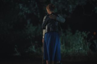 M jak miłość, odcinek jubileuszowy. Natalka (Dominika Suchecka), Adam (Patryk Szwichtenberg)