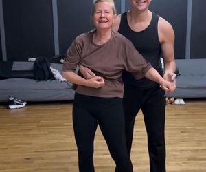 Barbara Bursztynowicz na treningu