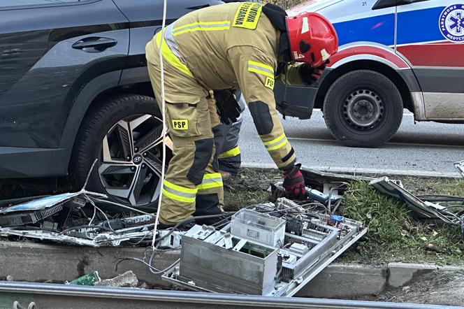 Totalny armagedon w centrum Warszawy. Nie kursują żadne tramwaje