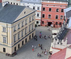 Panorama Lublina z najwyższego punktu widokowego w mieście - Wieży Trynitarskiej