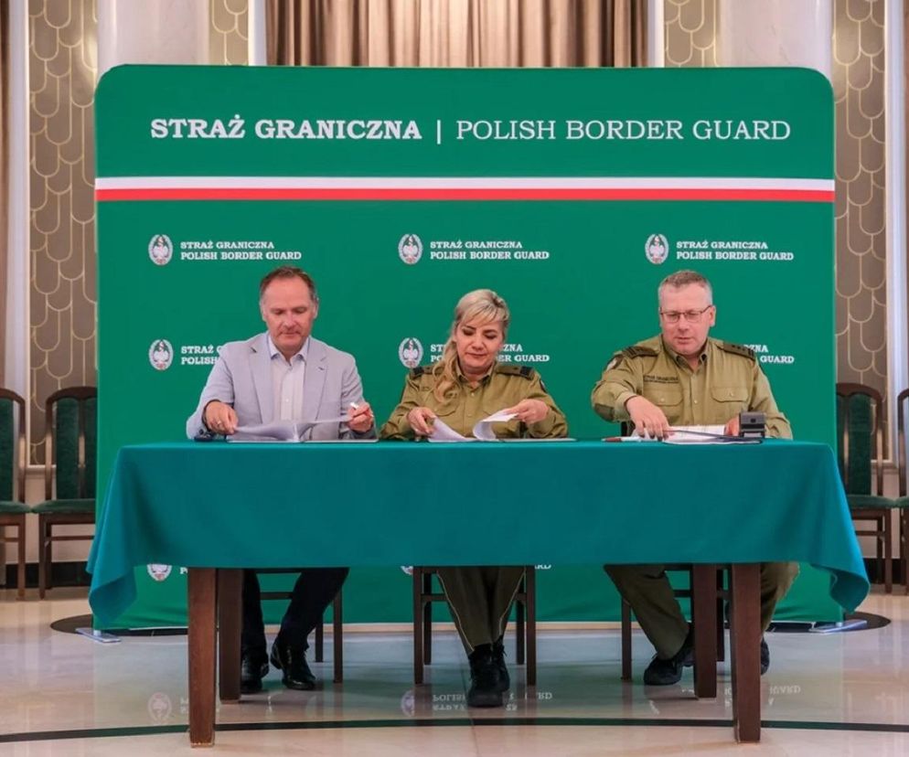 Unibep podpisał umowę ze Słuzbą Graniczną. Będzie wygodna droga wzdłuż bariery na polsko-białoruskiej granicy 