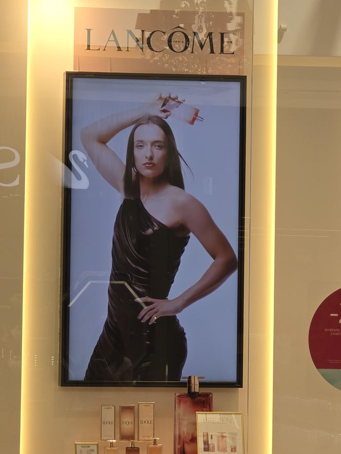 Iga Świątek, kampania reklamowa Lancome