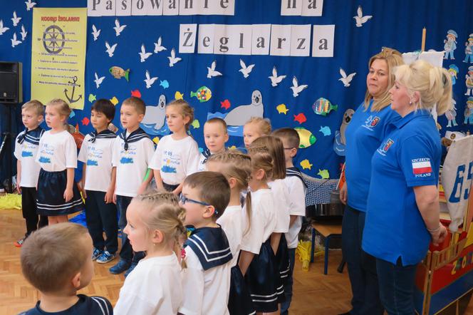 Pasowania na żeglarzy w szczecińskim przedszkolu
