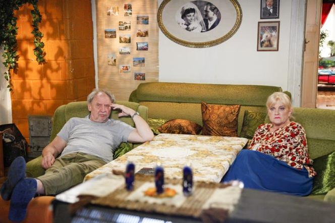 Andrzej Grabowski i Marzena Kipiel-Sztuka w serialu "Świat według Kiepskich"