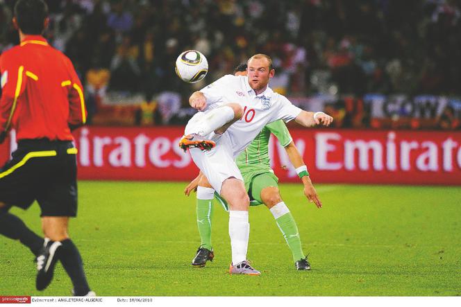 Mundial RPA 2010: Mecz Anglia - Słowenia. Ostatnia szansa Rooneya 0