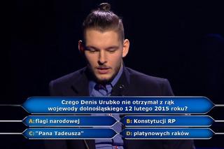 Denis Urubko - czego nie otrzymał od wojewody dolnośląskiego 12 lutego 2015? Odpowiedź na pytanie z Milionerów