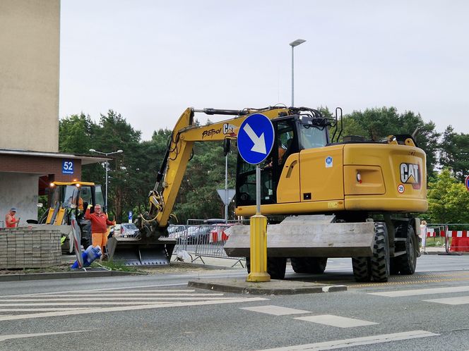 Budowa ścieżek rowerowych na osiedlu Leśnym w Bydgoszczy 