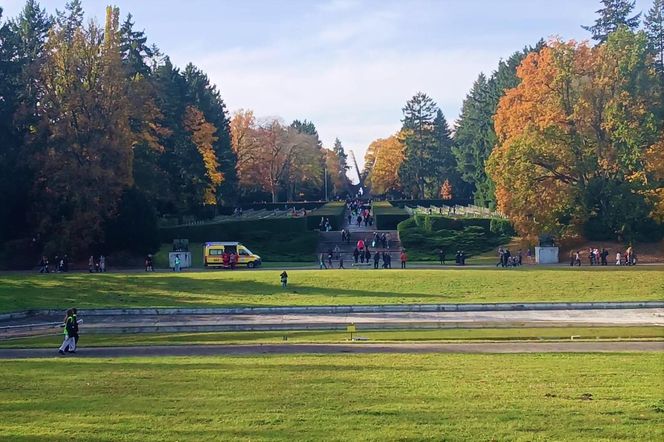 1 listopada na Cmentarzu Centralnym w Szczecinie