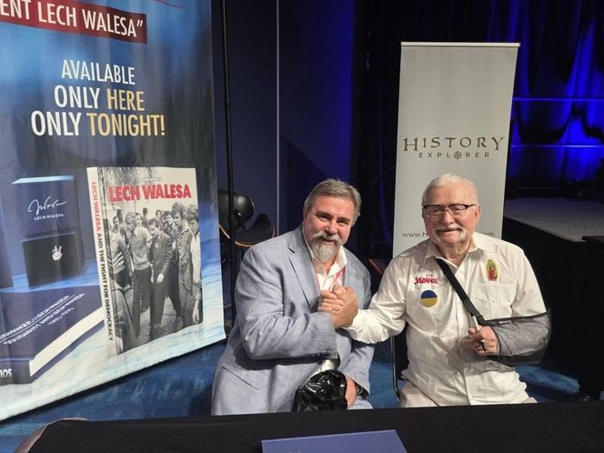 Lech Wałęsa w USA
