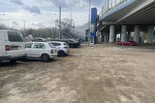 Park & Gumofilce - parking na dziko przy stacji PKP Warszawa Płudy (31.03.2025)