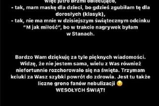 Dominika Kachlik na Instagramie napisała o chorobie