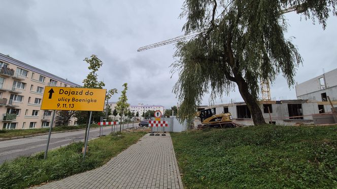 Dawniej był tam popularny market. Teraz to miejsce wypełni nowy blok