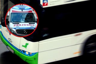 Autobus potrącił 60-latkę. Kobieta była uwięziona pod pojazdem