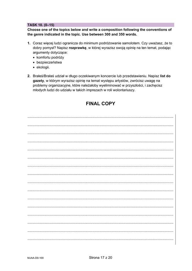 Matura 2025: angielski dwujęzyczny 8.05.2025. Arkusze CKE i odpowiedzi