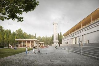 Tak będzie wyglądała nowa Skra w Warszawie. Koncepcja: Bujnowski Architekci Sp. z o.o. i „ATJ ARCHITEKCI” Sp. z o.o. z Warszawy