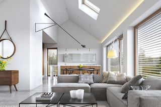 DW026 Ekonomiczny 2 charakteryzuje podłużna, prosta forma przypominająca budynek gospodarczy