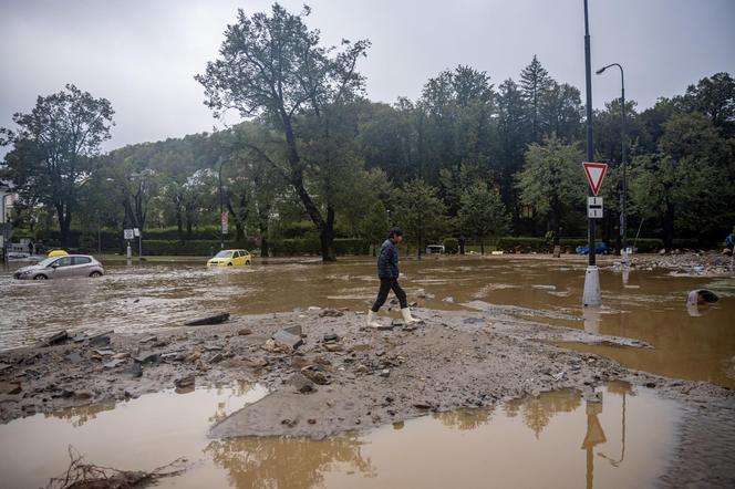 Czechy, powódź.