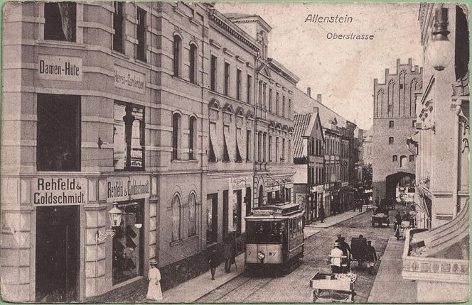   Olsztyńskie ulice na archiwalnych zdjęciach. Tak wyglądały dawniej