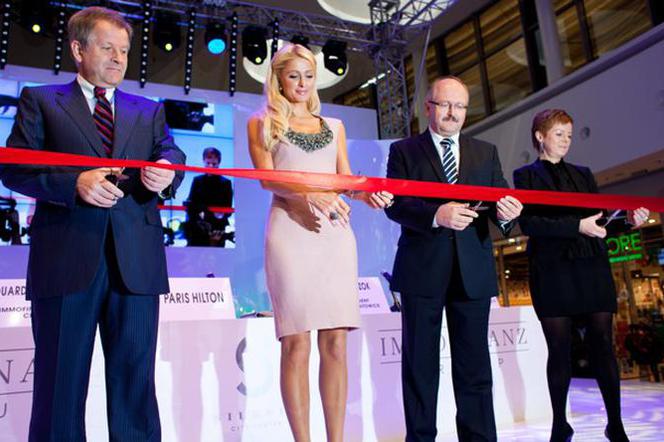 Paris Hilton w Silesia City Center w Katowicach
