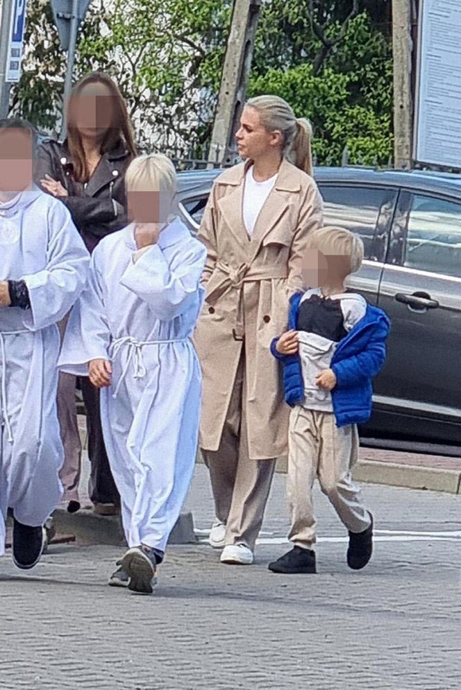 Marcin Mroczek na białym tygodniu komunijnym