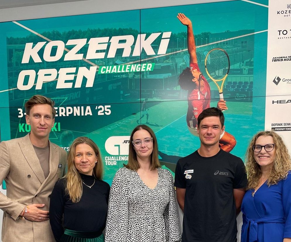 Kozerki Open: Pierwszy taki turniej tenisowy w Polsce! Kamil Majchrzak główną gwiazdą