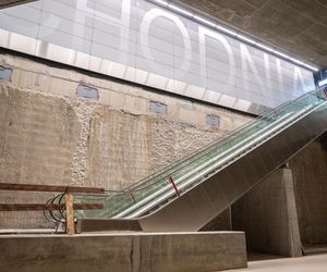 Pierwszy podziemny przystanek tramwajowy w Warszawie (listopad 2025)