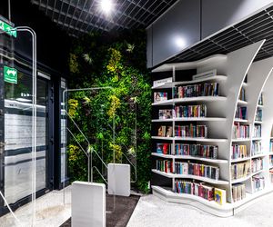 Metroteka – biblioteka na stacji metra M2 Kondratowicza w Warszawie