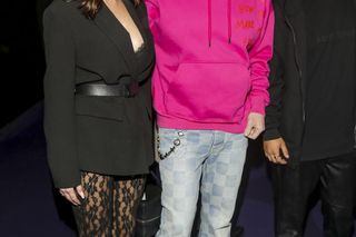 Allan Krupa i Nicol Pniewska na premierze filmu Pod wulkanem