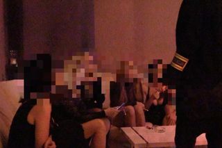 Akcja policji w lokalach w Warszawie 