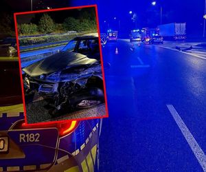 Tragiczny wypadek na autostradzie A4. 18-letni kierowca i 17-letni pasażer uciekli