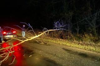 Wichury na Dolnym Śląsku. Silny wiatr zerwał dach z budynku, strażacy interweniowali 200 razy