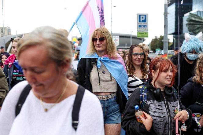 Marsz Równości w Katowicach 2025. Setki ludzi przeszło ulicami miasta. Były protesty
