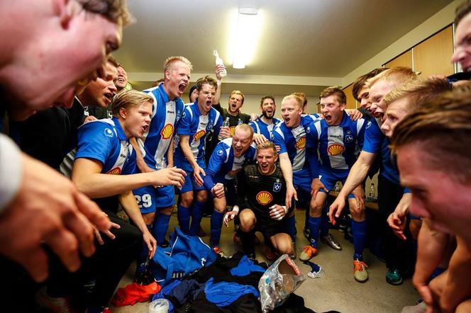 Stjarnan FC - Lech Poznań. Islandczycy mistrzami cieszynek [WIDEO]