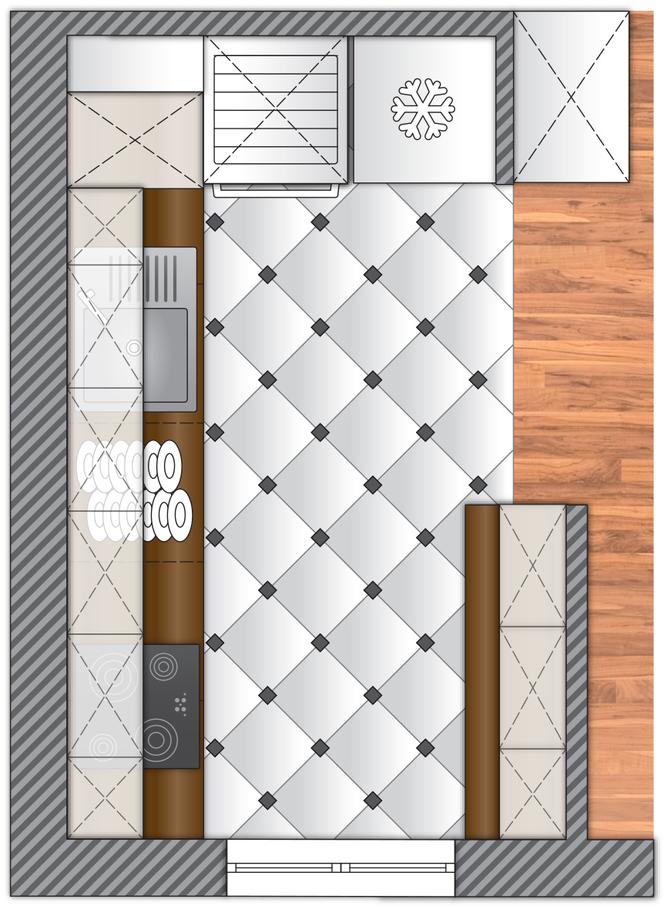 Plan kuchni