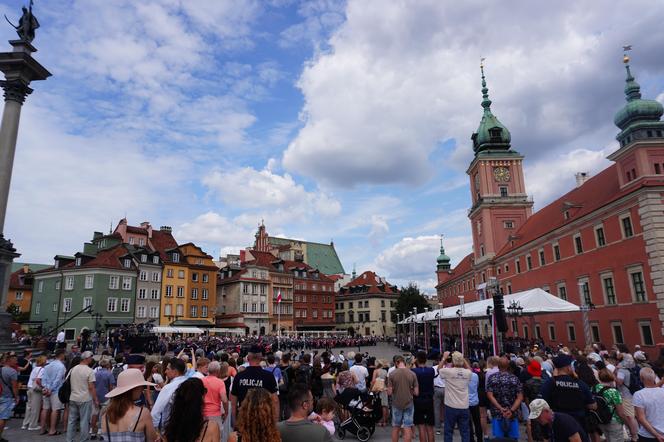 Święto Policji 2024. Uroczystości na placu Zamkowym w Warszawie