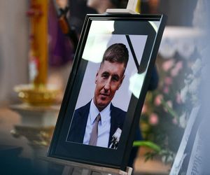 Ostatnie pożegnanie policjanta Adama Woldzia, który zginął w słowackich Tatrach