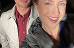 M jak miłość nowy sezon. Adam Karski (Patryk Szwichtenberg), Natalka (Dominika Suchecka) na planie