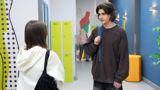 Barwy szczęścia odc. 3241. Romeo (Jacek Tyszkiewicz), Ewa (Gabriela Ziembicka)