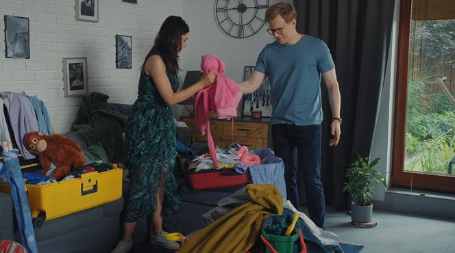 	M jak miłość odc. 1760. Iza (Adriana Kalska), Radek (Philippe Tłokiński)