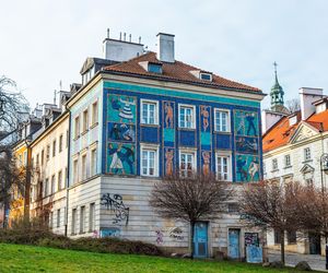 Mozaika na Mostowej 9a w Warszawie