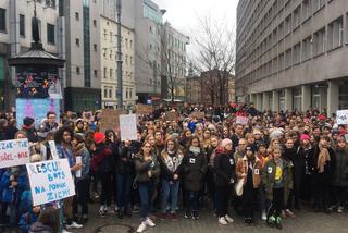 Zamiast na teście bądź na proteście czyli Młodzieżowy Strajk Klimatyczny w Poznaniu! [ZDJĘCIA]