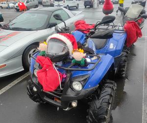 Mikołaje na motocyklach w Manufakturze. Finał corocznej akcji charytatywnej [ZDJĘCIA]